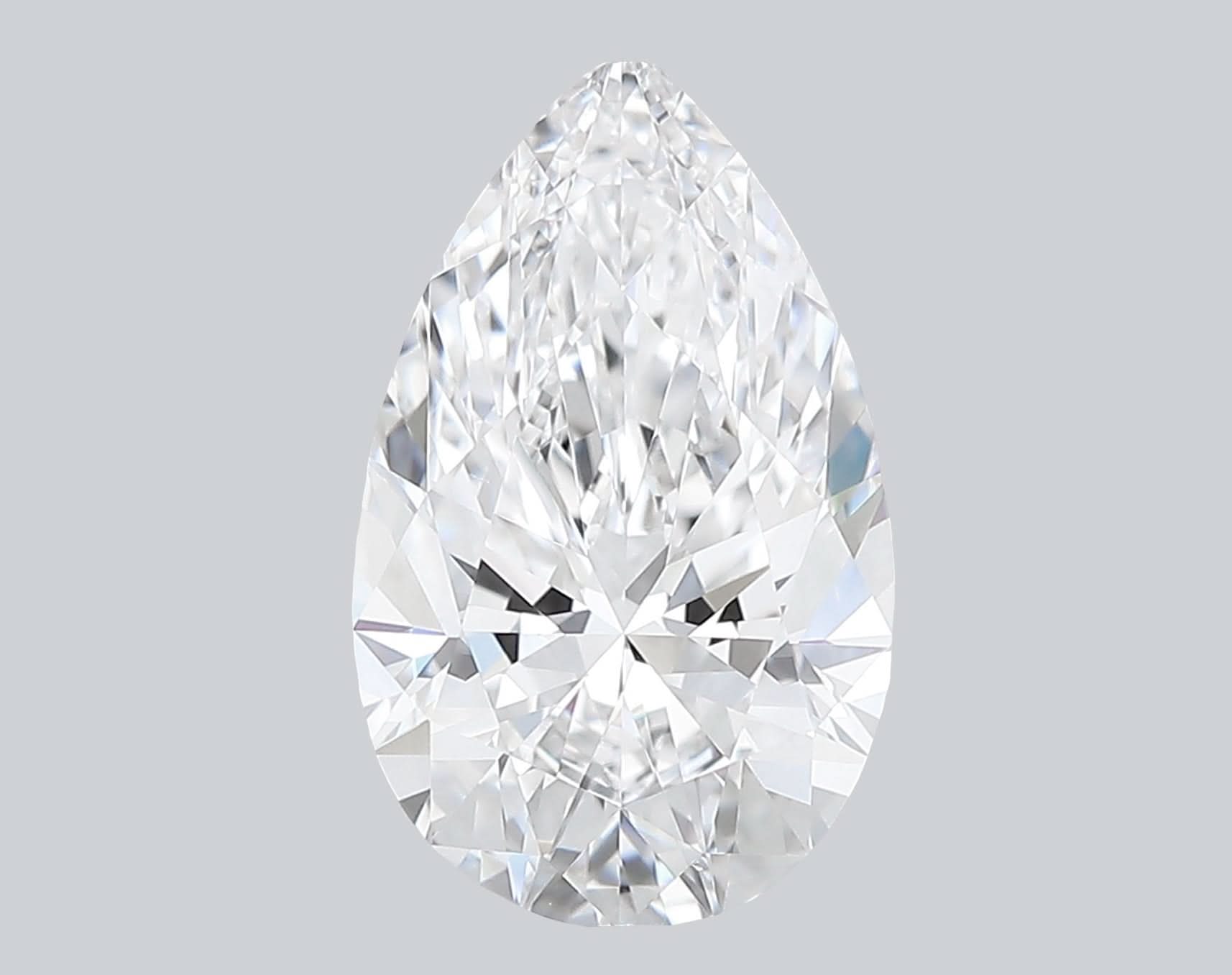 1.51 Carat D - VVS2 Pear Lab Grown Diamond - IGI (121896) - PBD Loose Diamond