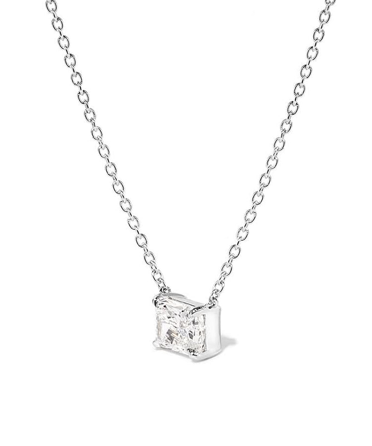 1.51ct D - VS1 Brandi Radiant Necklace - PBD Necklaces