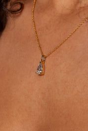 1.51ct D VS1 Pear Lab Diamond Brandi Pendant Necklaces Princess Bride Diamonds 