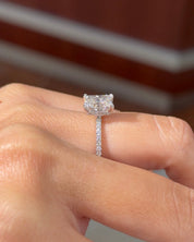 1.51ct F-VS1 Radiant Lab Diamond Stephanie - PBD Engagement Rings