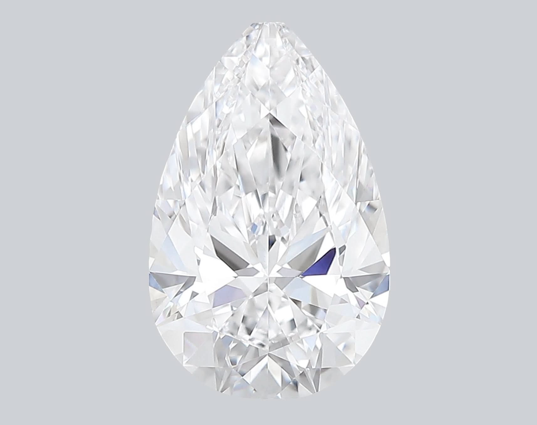 1.52 Carat D - VVS2 Pear Lab Grown Diamond - IGI (121993) - PBD Loose Diamond