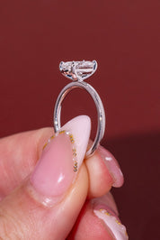 1.52ct D - VS1 Oval Lab Diamond Leah - PBD Engagement Rings