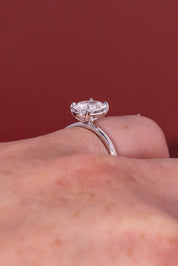 1.52ct D - VS1 Oval Lab Diamond Leah - PBD Engagement Rings