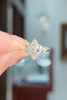 1.52ct D-VVS2 Marquise Lab Diamond Nova Engagement Rings Princess Bride Diamonds 