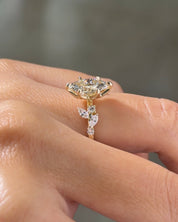 1.52ct F-VVS2 Marquise Lab Diamond Sage - PBD Engagement Rings