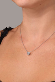 1.53ct Core Round Solitaire Necklace - PBD Necklaces