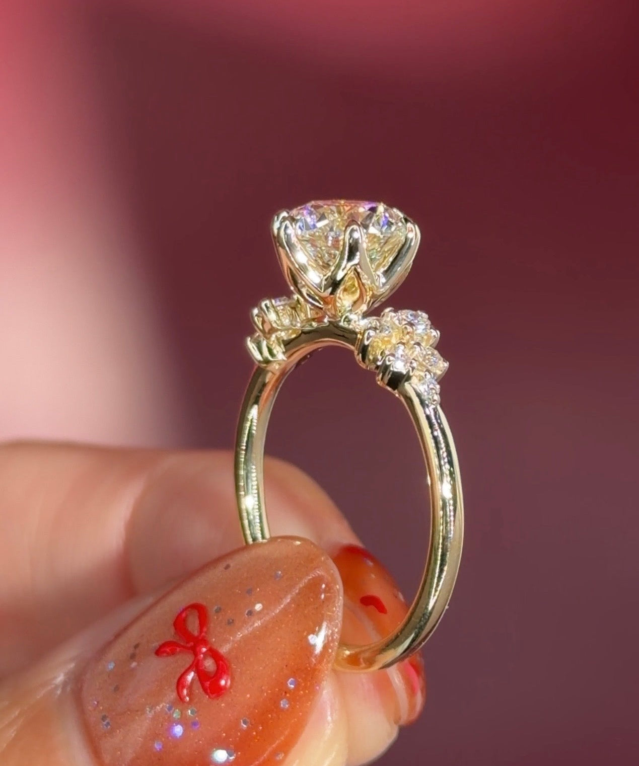 1.53ct D - VVS1 Round Lab Diamond Nova - PBD Engagement Rings