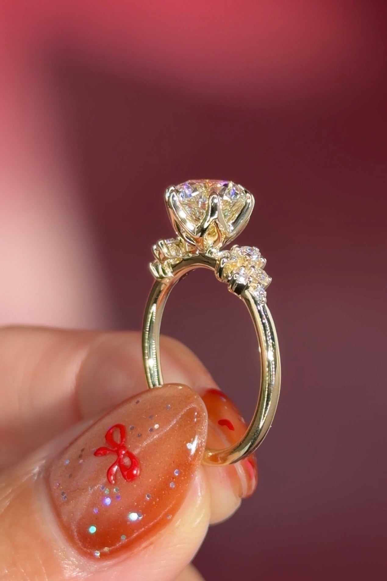 1.53ct D - VVS1 Round Lab Diamond Nova - PBD Engagement Rings