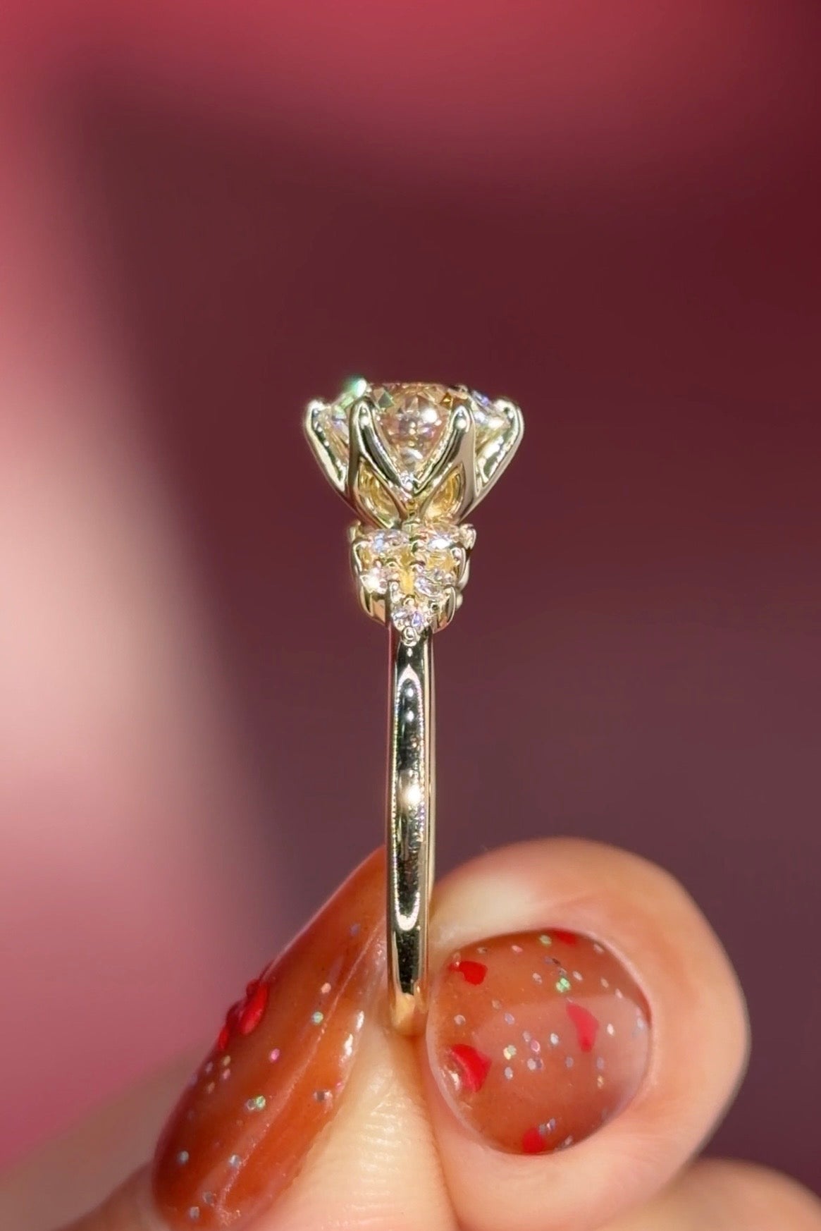 1.53ct D - VVS1 Round Lab Diamond Nova - PBD Engagement Rings