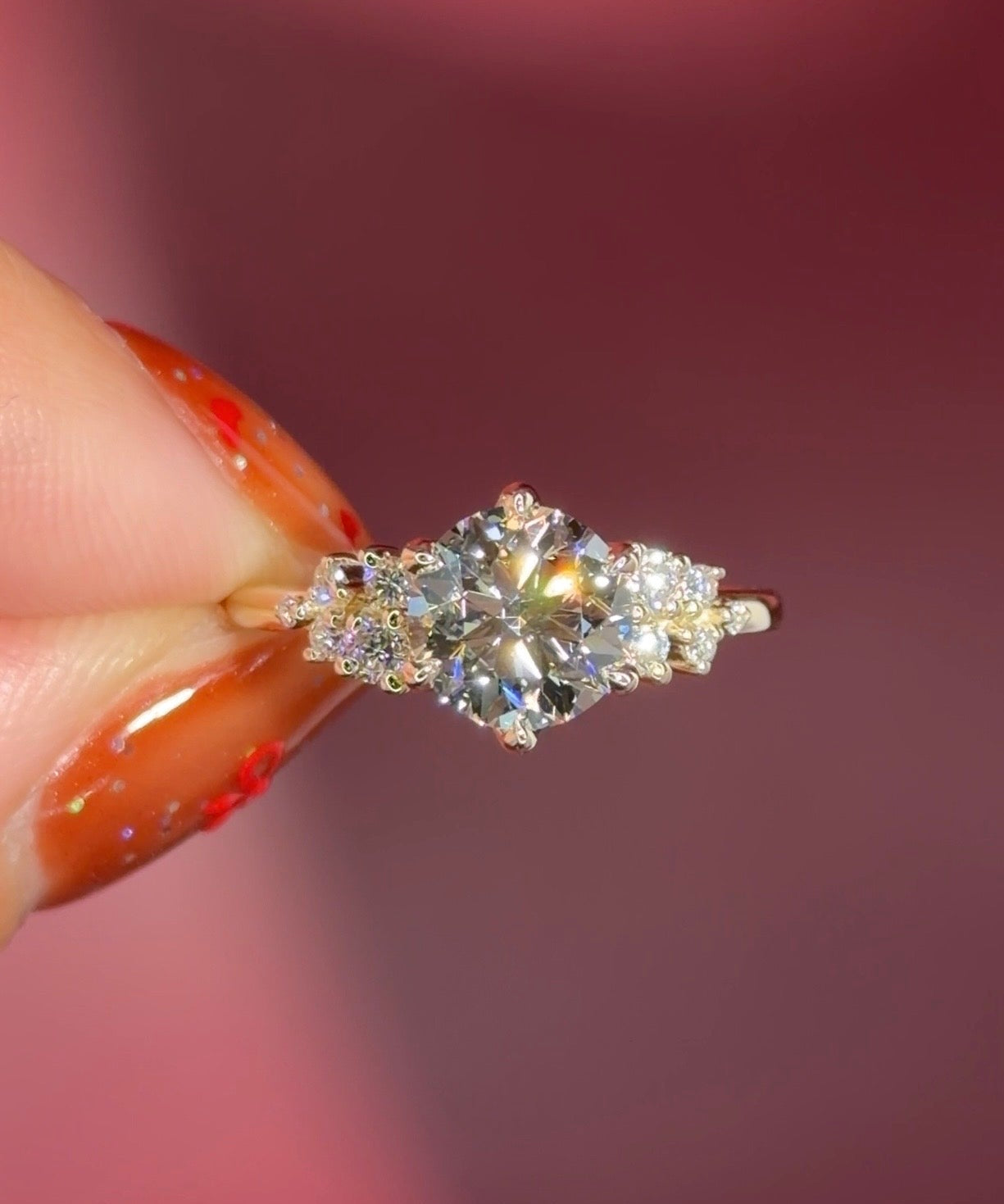 1.53ct D - VVS1 Round Lab Diamond Nova - PBD Engagement Rings