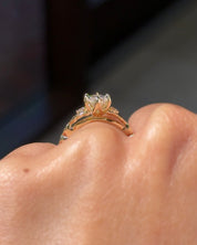 1.53ct E-VVS2 Marquise Lab Diamond Arwen - PBD Engagement Rings