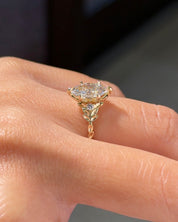1.53ct E-VVS2 Marquise Lab Diamond Arwen - PBD Engagement Rings