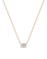 1.53ct F-VVS2 Brandi Emerald Necklace