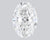 1.54 Carat F-VS1 Oval Lab Grown Diamond - IGI (#50902) Loose Diamond Princess Bride Diamonds 