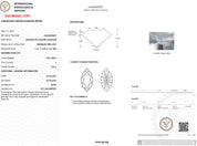 1.54 Carat F-VVS2 Marquise Lab Grown Diamond - IGI (#5403) Loose Diamond Princess Bride Diamonds 