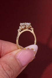 1.54ct D - VVS1 Oval Lab Diamond Sarah - PBD Engagement Rings