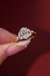 1.54ct D - VVS1 Oval Lab Diamond Sarah - PBD Engagement Rings