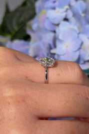 1.54ct D - VVS2 Oval Lab Diamond Leah - PBD Engagement Rings