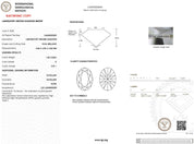 1.55ct D - VVS1 Oval Lab Diamond Daisy - PBD Engagement Rings