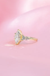 1.55ct E - VS1 Marquise Lab Diamond Brandi - PBD Engagement Rings