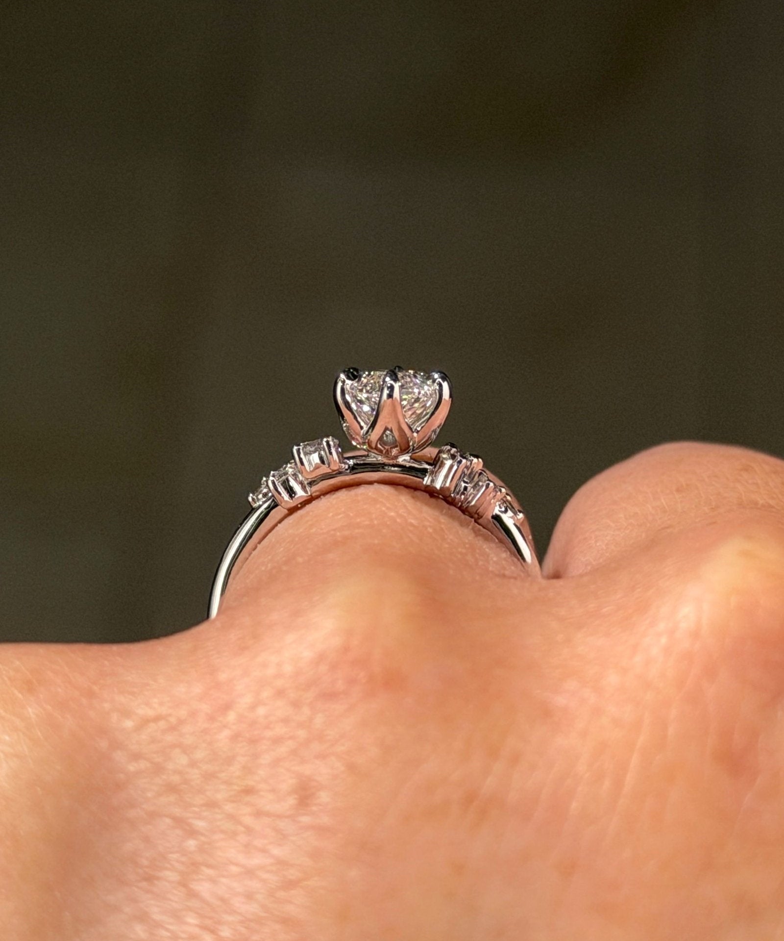 1.55ct E-VVS2 Marquise Lab Diamond Nova - PBD Engagement Rings