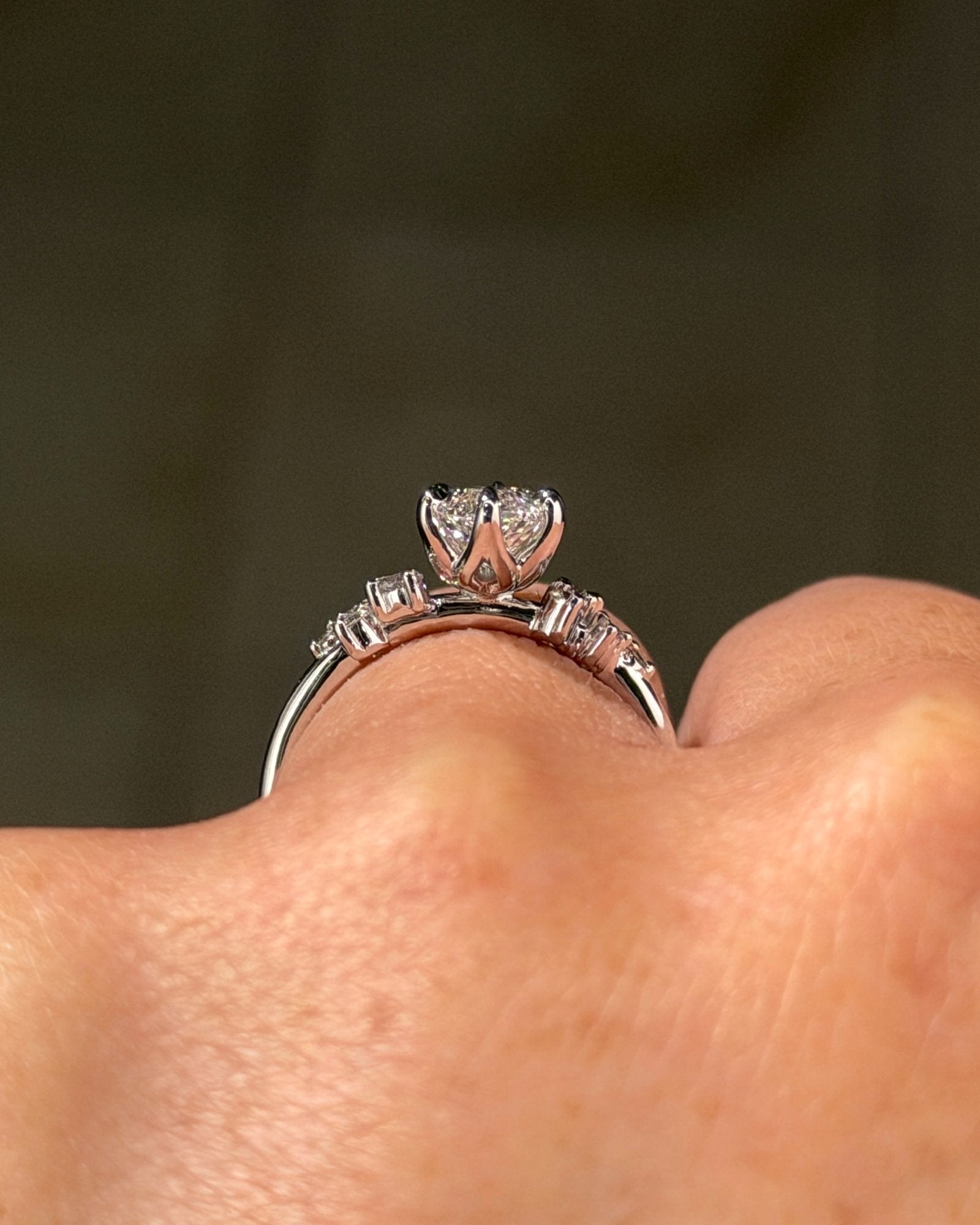 1.55ct E-VVS2 Marquise Lab Diamond Nova - PBD Engagement Rings