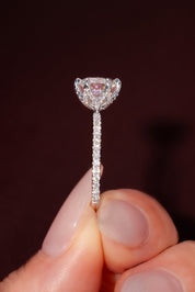 1.56ct E - VS1 Round Lab Diamond Samantha - PBD Engagement Rings