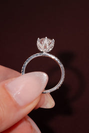 1.56ct E - VS1 Round Lab Diamond Samantha - PBD Engagement Rings