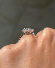 1.57ct F-VVS2 Marquise Lab Diamond Duchess - PBD Engagement Rings