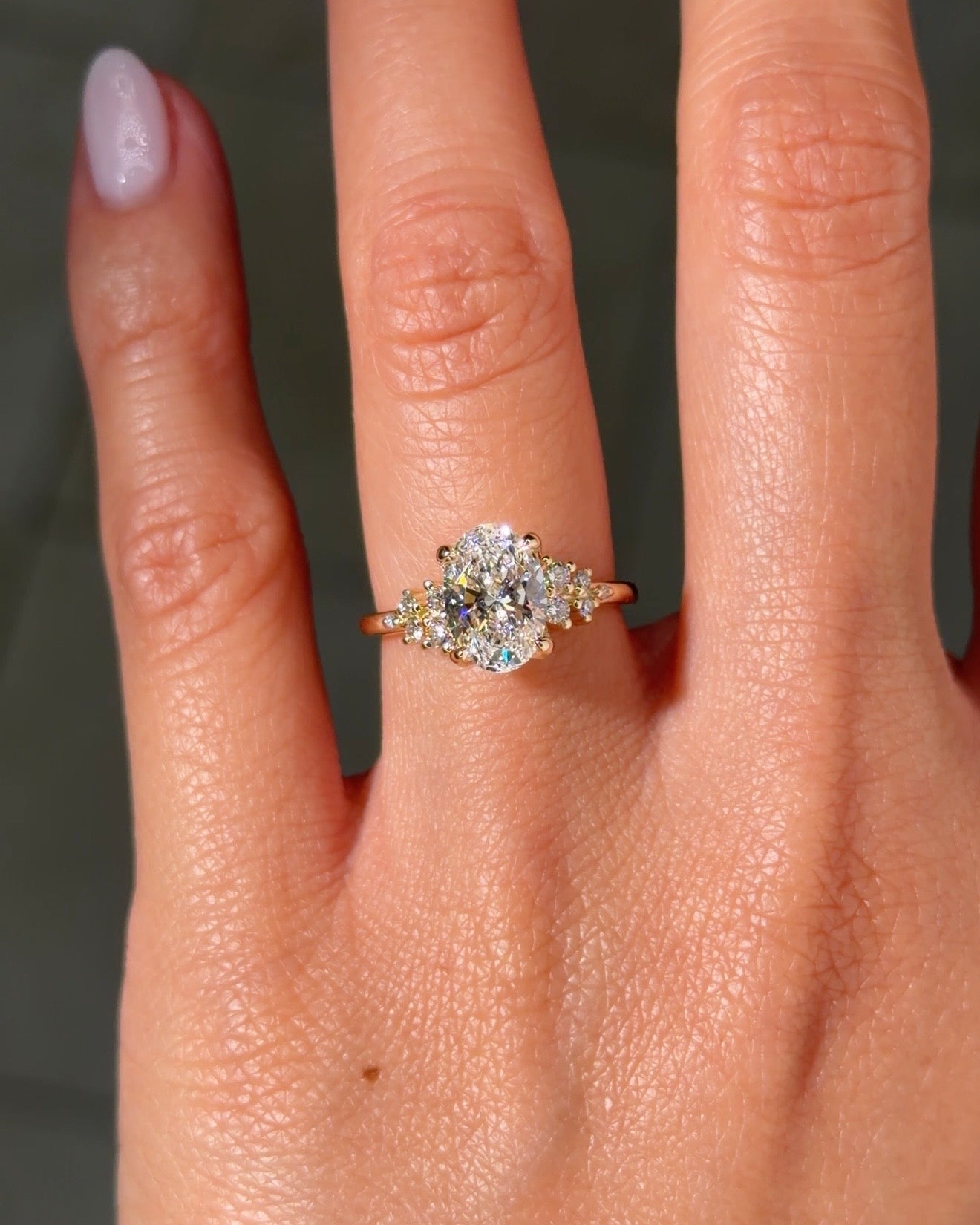 1.59ct D - VS1 Oval Lab Diamond Nova - PBD Engagement Rings