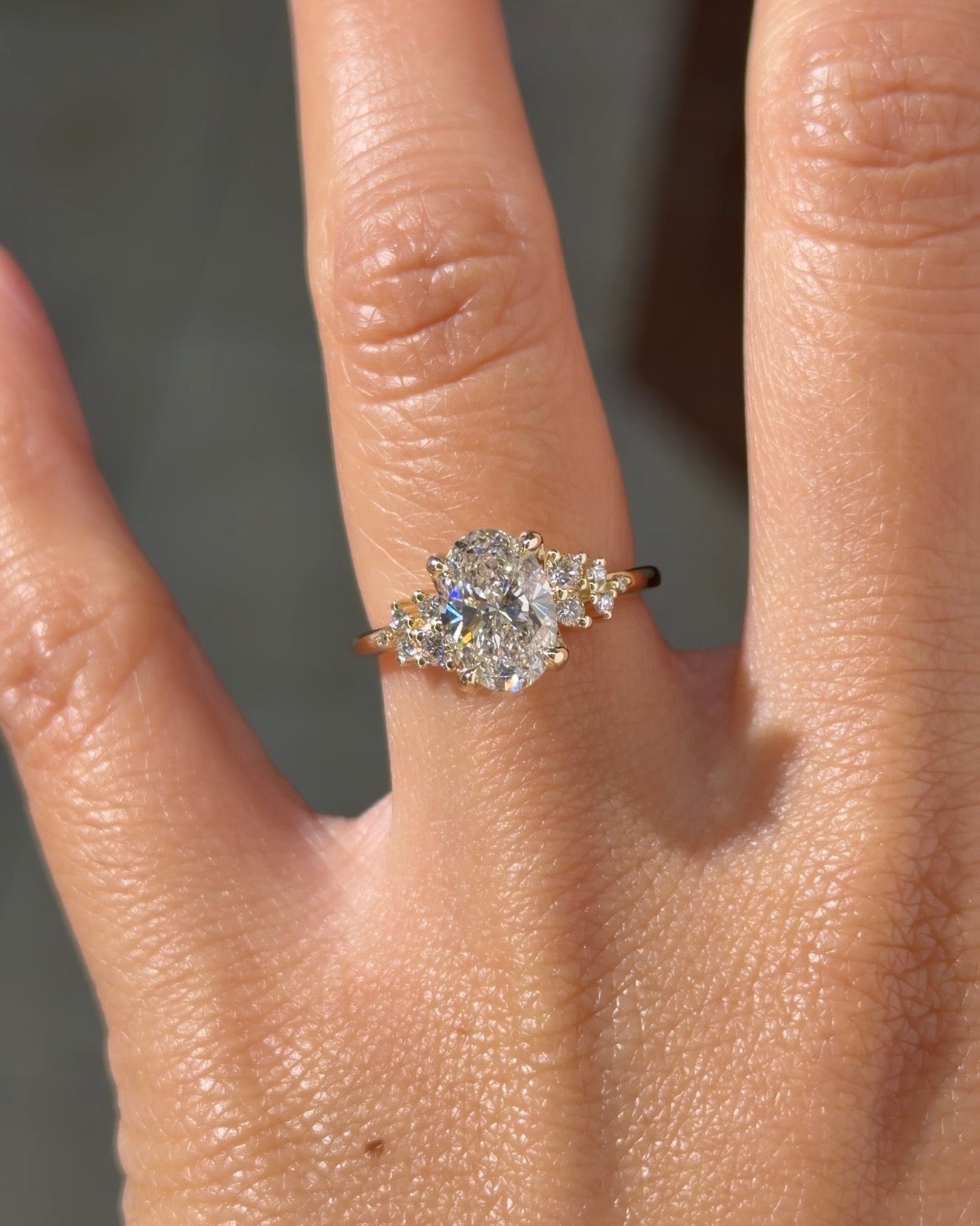1.59ct D - VS1 Oval Lab Diamond Nova - PBD Engagement Rings