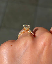 1.59ct D - VS1 Oval Lab Diamond Nova - PBD Engagement Rings