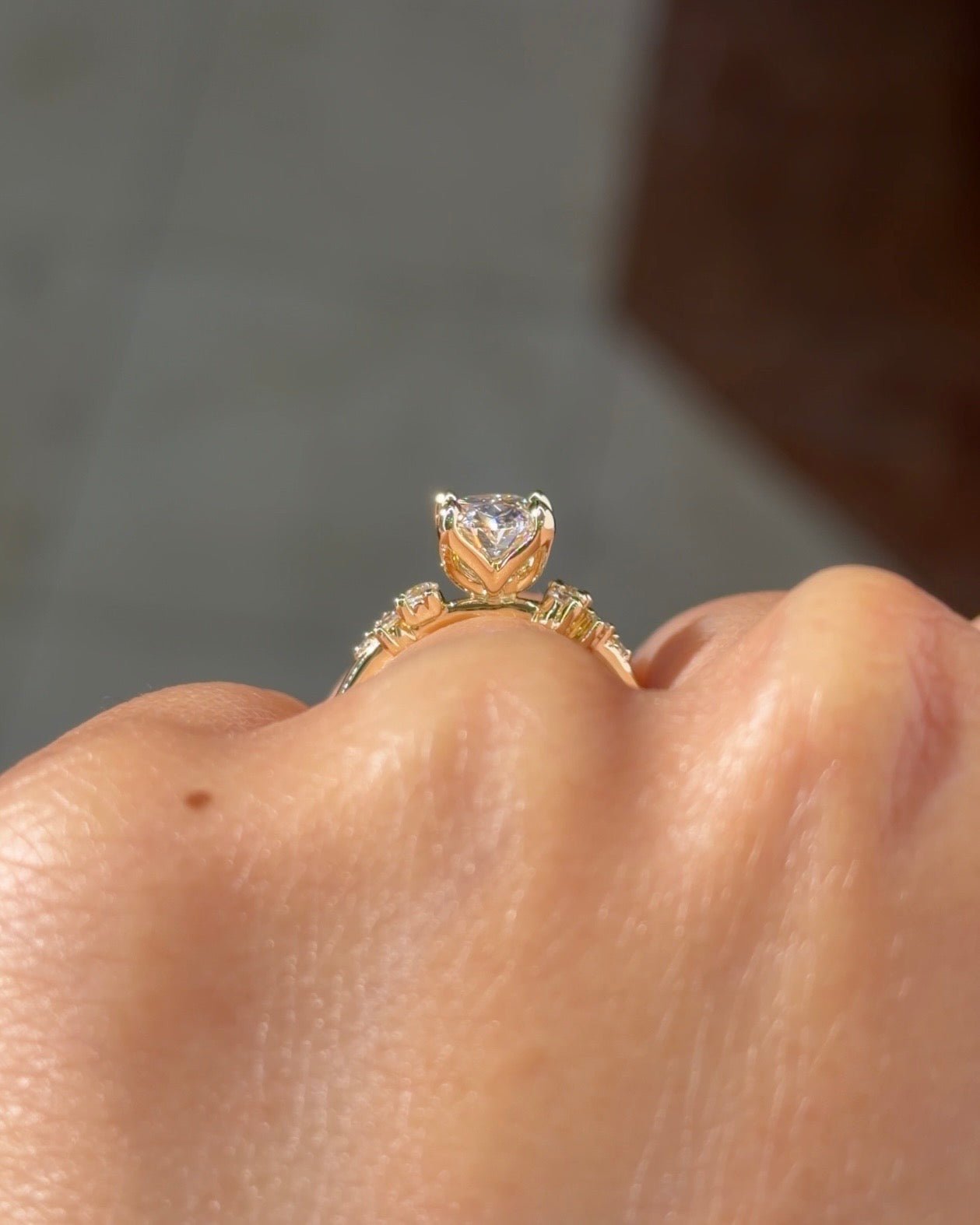 1.59ct D - VS1 Oval Lab Diamond Nova - PBD Engagement Rings