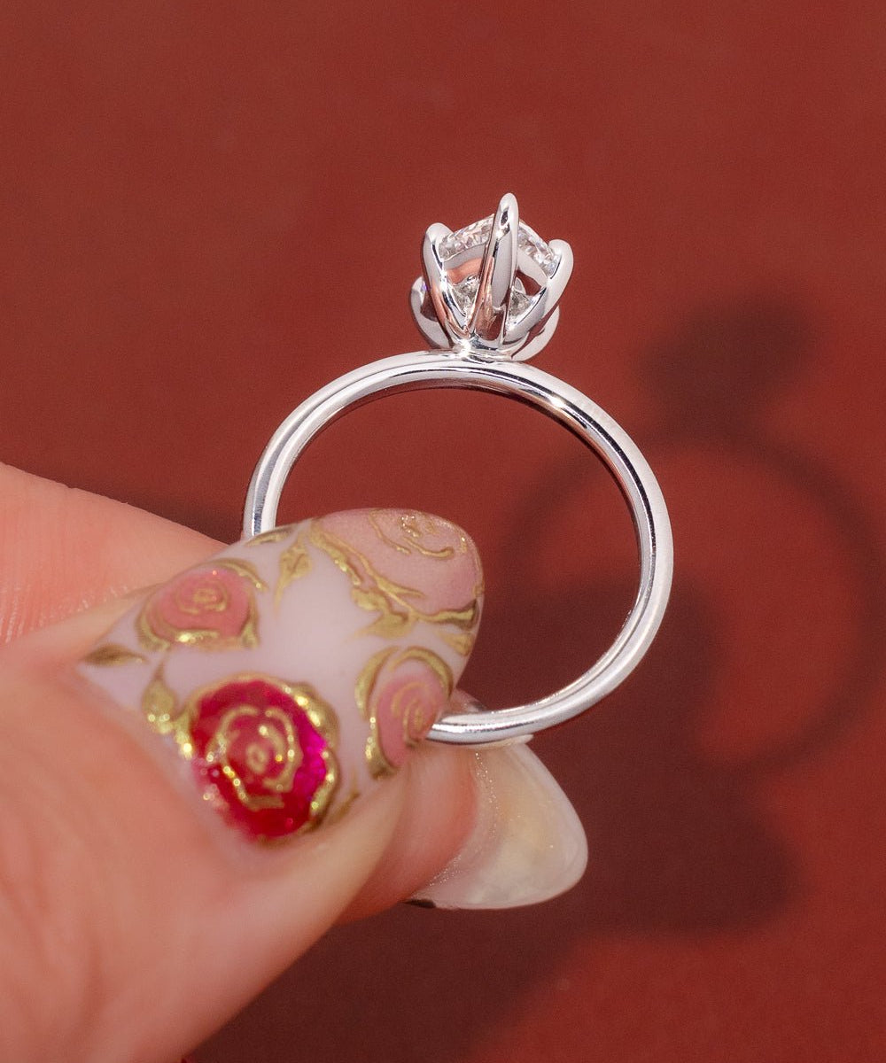 1.59ct E - VVS2 Marquise Lab Diamond Leah - PBD Engagement Rings