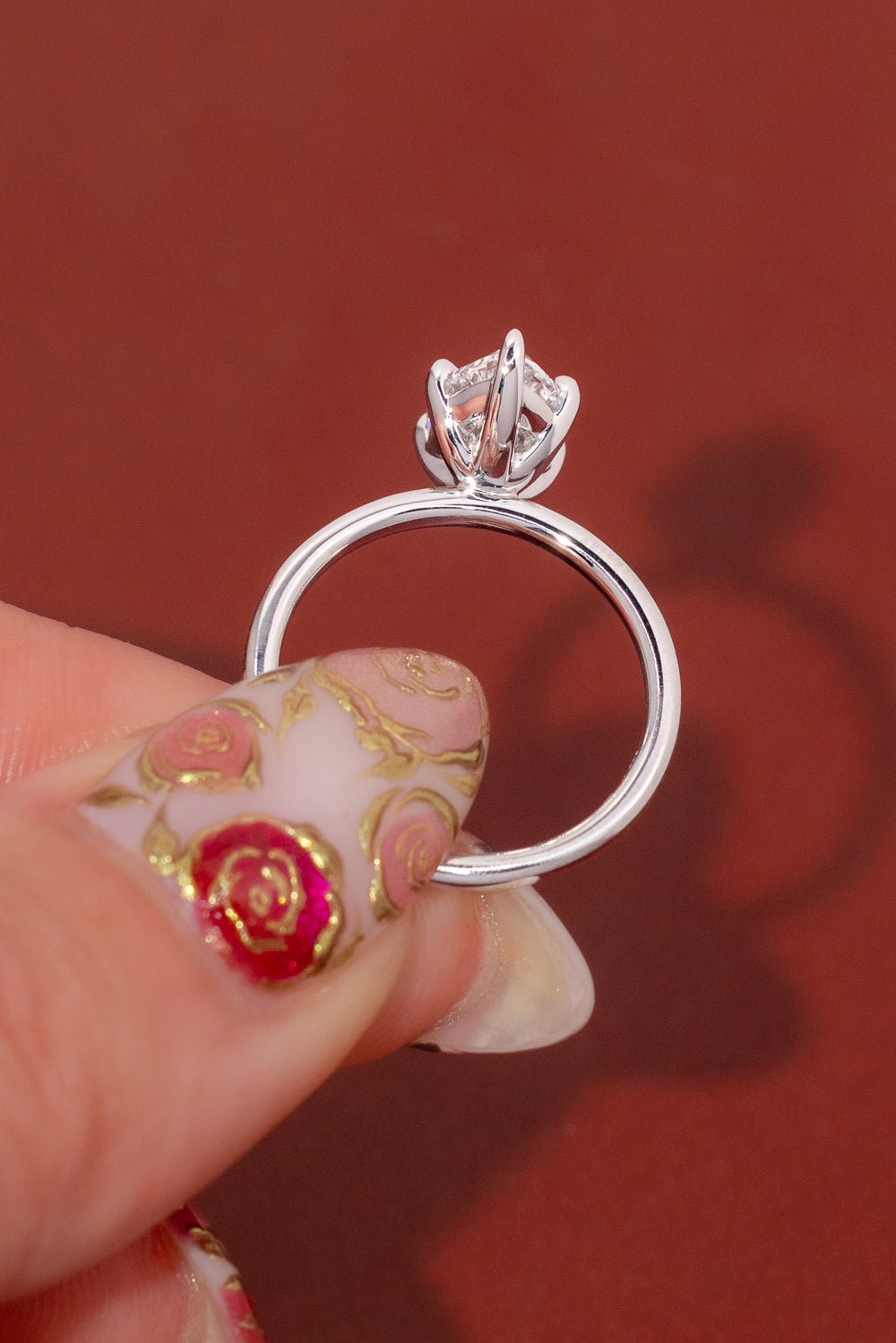 1.59ct E - VVS2 Marquise Lab Diamond Leah - PBD Engagement Rings