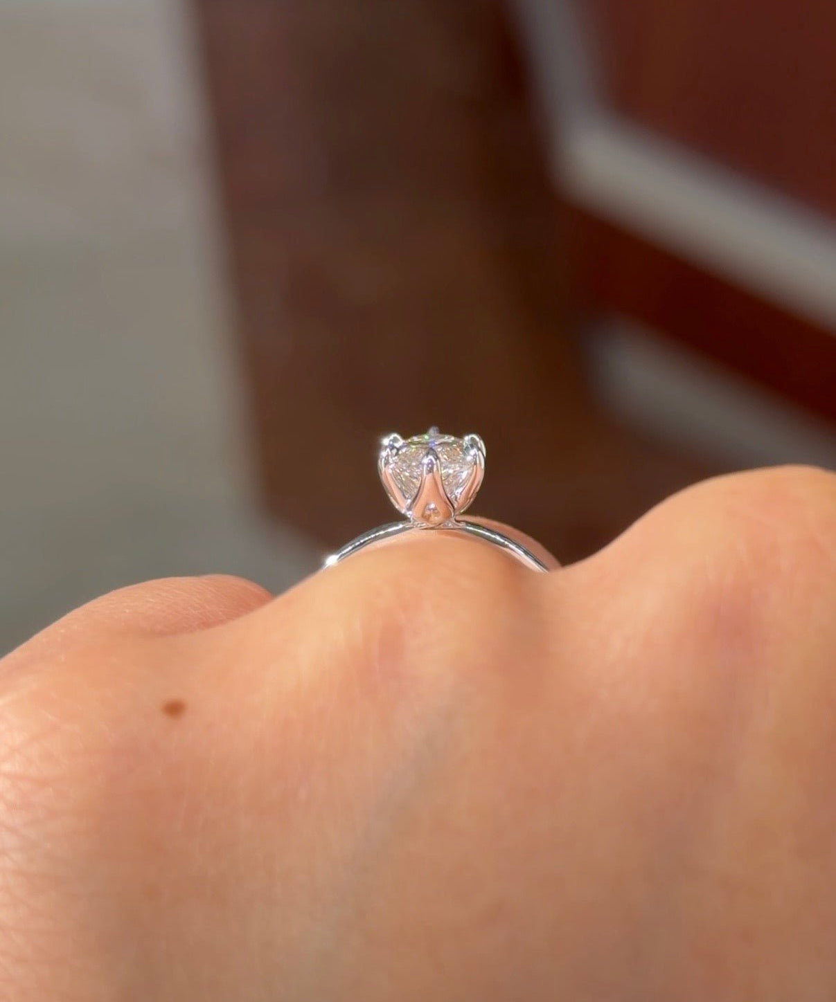 1.59ct F - VVS2 Marquise Lab Diamond Caraline - PBD Engagement Rings