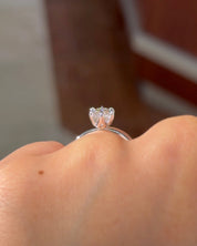 1.59ct F - VVS2 Marquise Lab Diamond Caraline - PBD Engagement Rings