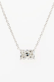 1.5ct Brandi Radiant Necklace - PBD Necklaces