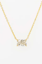 1.5ct Brandi Radiant Necklace - PBD Necklaces