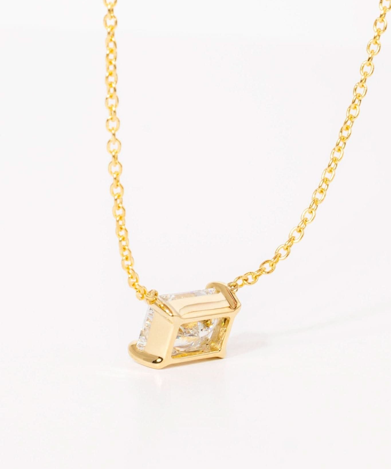 1.5ct Brandi Radiant Necklace - PBD Necklaces