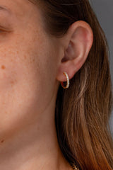 15x2mm Core Pavé Hoop