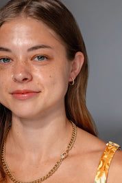 15x2mm Core Pavé Hoop - PBD Earrings