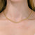 16" Dainty Bubble Cuban Link Chain Necklaces Princess Bride Diamonds 