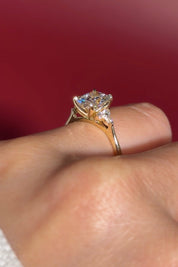 1.60ct D - VS1 Cushion Lab Diamond Lindsey - PBD Engagement Rings