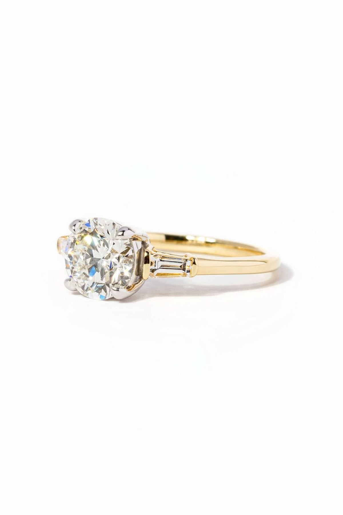 1.66ct E - VS1 Round Lab Diamond Emma - PBD Engagement Rings