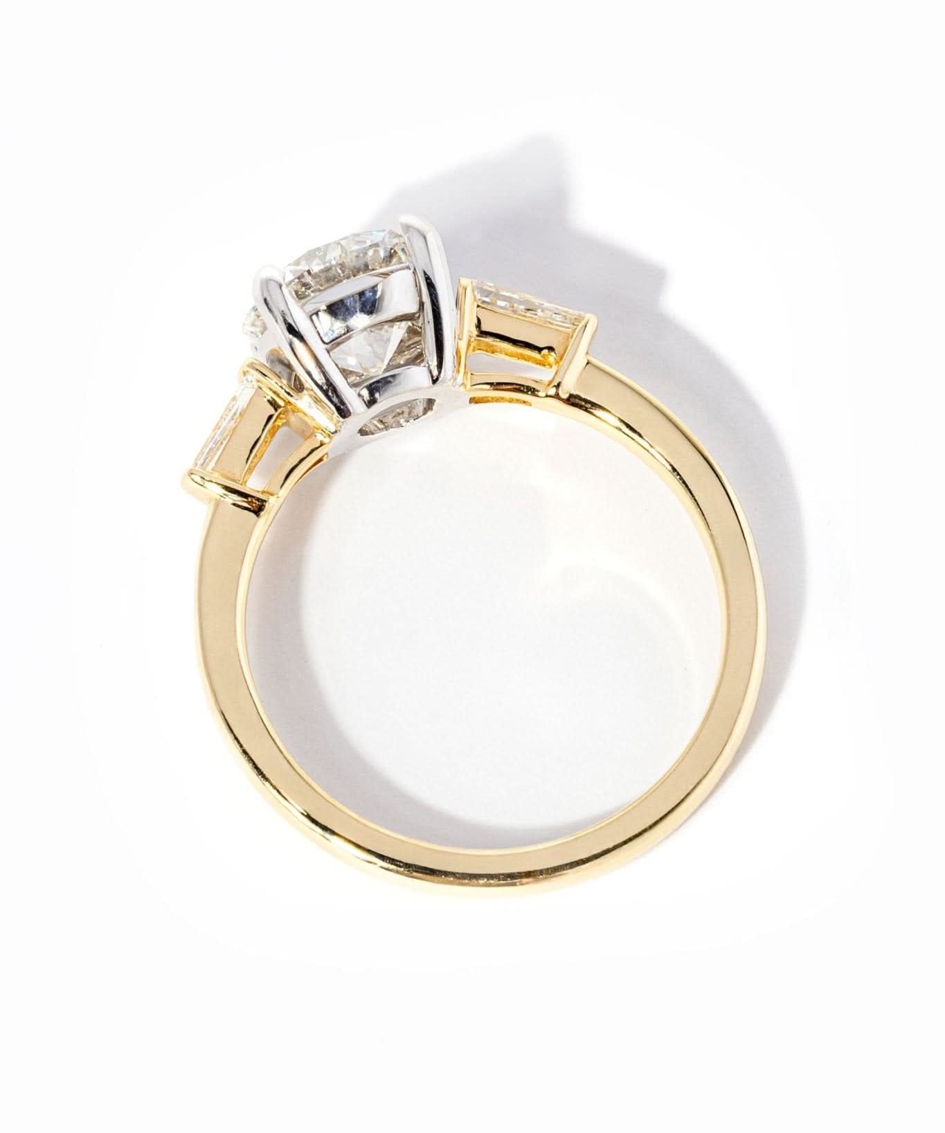 1.66ct E - VS1 Round Lab Diamond Emma - PBD Engagement Rings