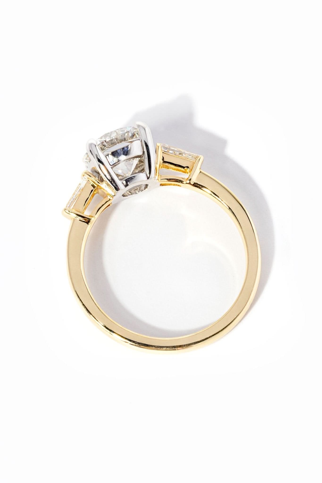 1.66ct E - VS1 Round Lab Diamond Emma - PBD Engagement Rings