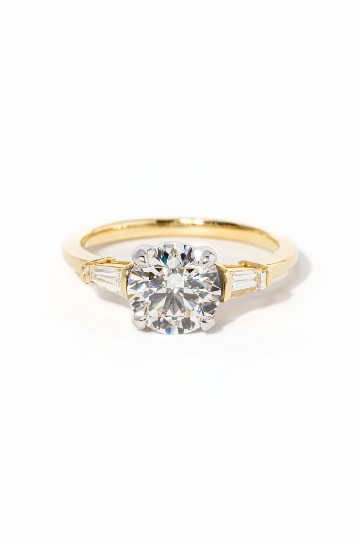 1.66ct E - VS1 Round Lab Diamond Emma - PBD Engagement Rings