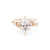 1.6mm Ariel Marquise Engagement Rings Princess Bride Diamonds 