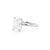 1.6mm Caraline Oval High Polish Engagement Rings Princess Bride Diamonds 